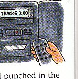 punched in the track number