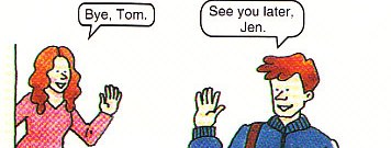 saying goodbye to Jenny