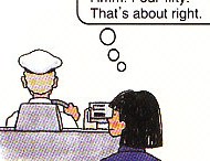 checking the meter