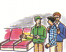 going to seats