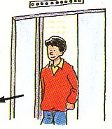 getting off the elevator