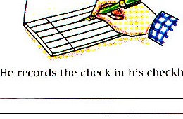 recording in checkbook