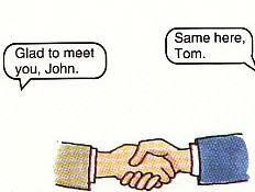 shaking hands