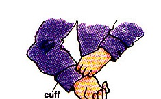 buttoning cuffs