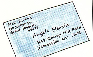 addressing envelope