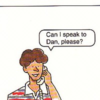 asking to speak to Dan
