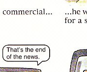 when the news ended