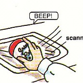 scanning bar code