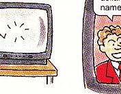 turning the TV on