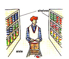 canned goods aisle