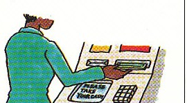 getting money from ATM