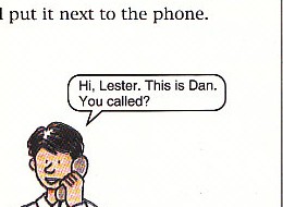 returning the call