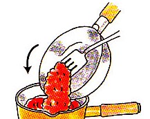 adding the beef and onion mixture