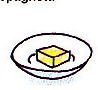 a piece of butter