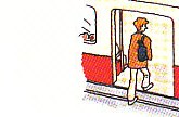 getting on the train