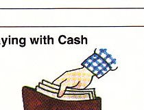 taking money from wallet