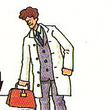 setting a bag down