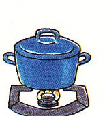 heating the water