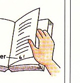 turned the pages as she read