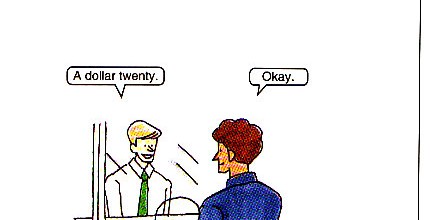 buying stamps