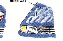 after the wax has dried