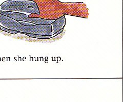 hanging up