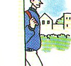 stepping outside