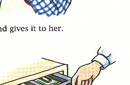 taking out change