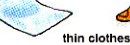thin clothes