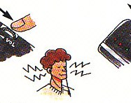 adjusting the volume, turning it up