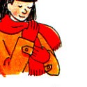 wrapping a scarf