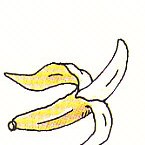 peeling a banana