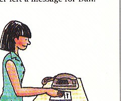 putting message by phone
