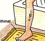 stepping out of shower