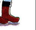 putting on boots